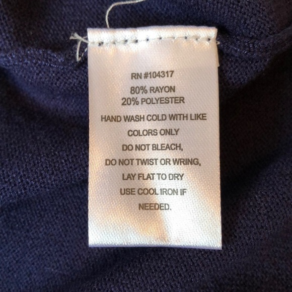 𝅺nwt Allison Brittney Size Large Dress Color Bock and Striped 3/4 Sleeves - Picture 5 of 6